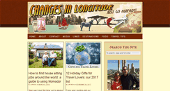 Desktop Screenshot of changesinlongitude.com